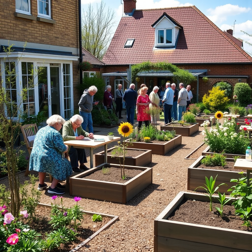 Care home to host open garden event for National Gardening Week